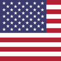 United States Of America Flag Square Small